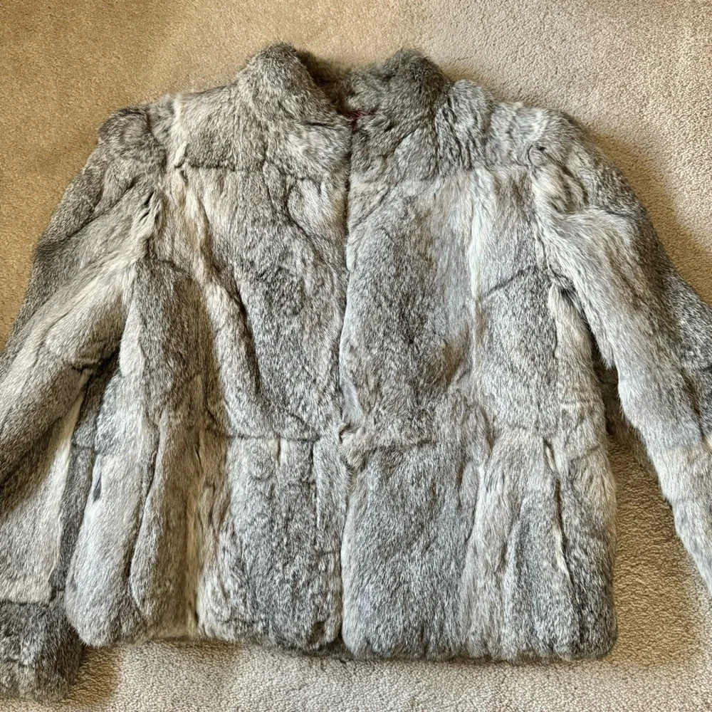 Women’s Rabbit Fur Coat - Picture 7 of 13